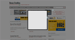 Desktop Screenshot of becascreditos.cl